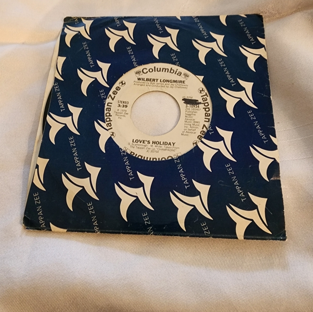 Wilbert Longmire 45 lp "Love's Holiday"